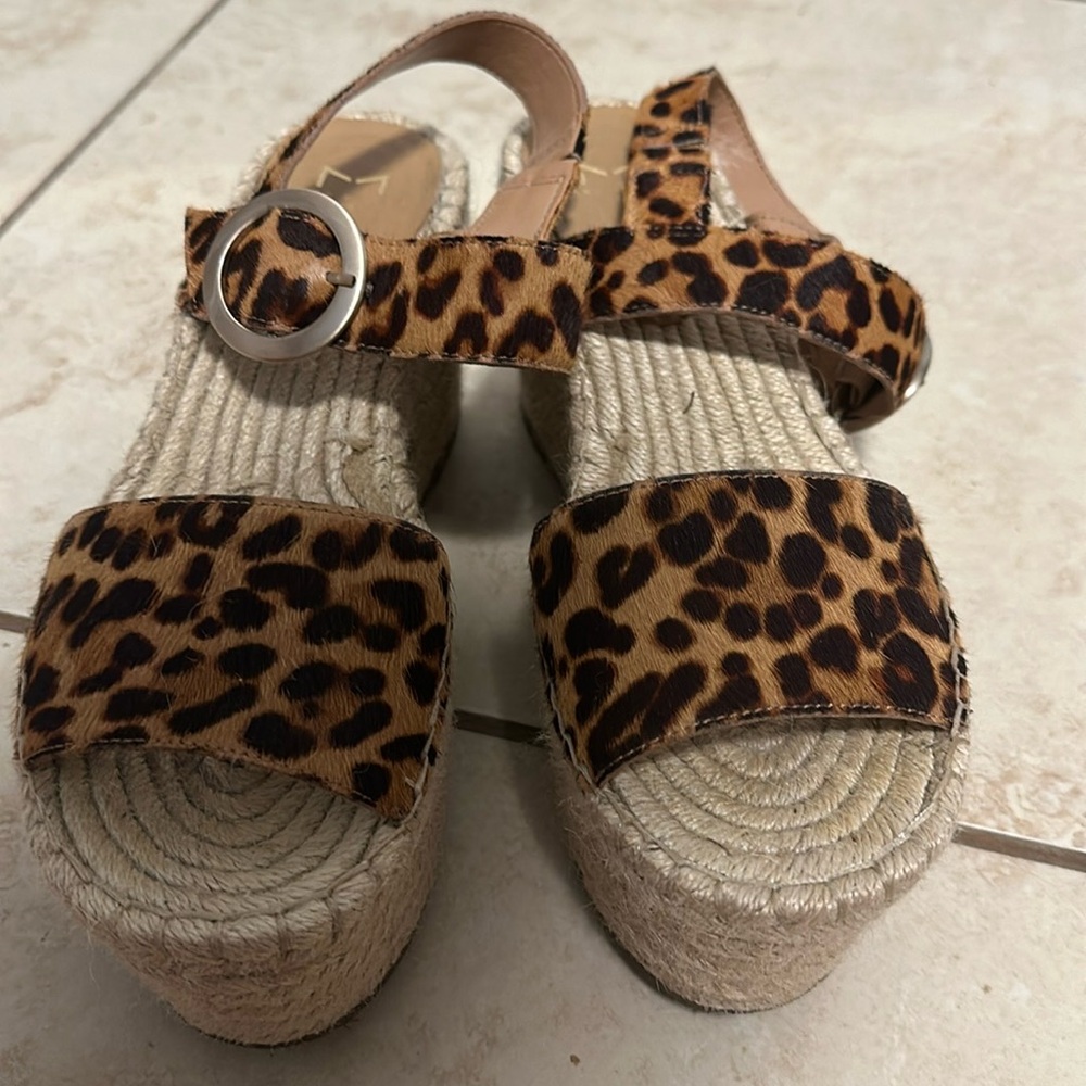 Marc Fisher espadrille wedges